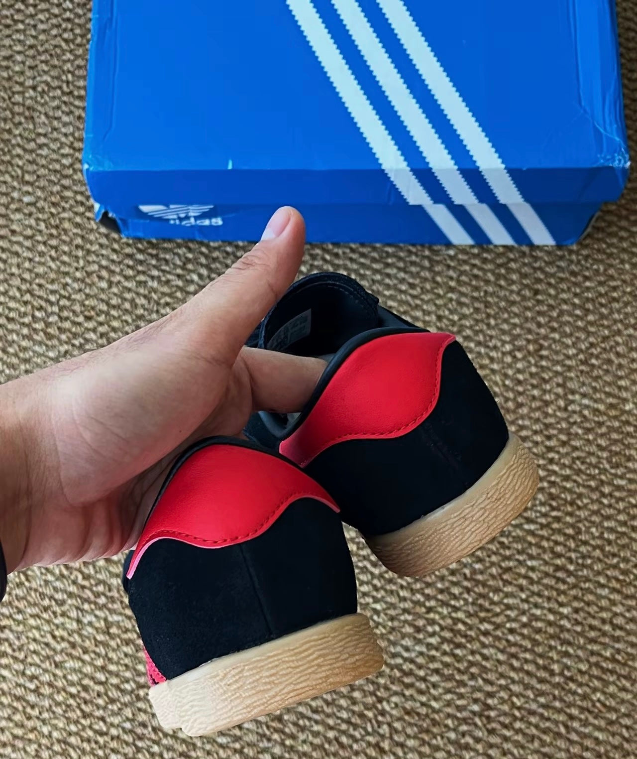 Adidas Originals Stadt 黑紅 (JI1885)