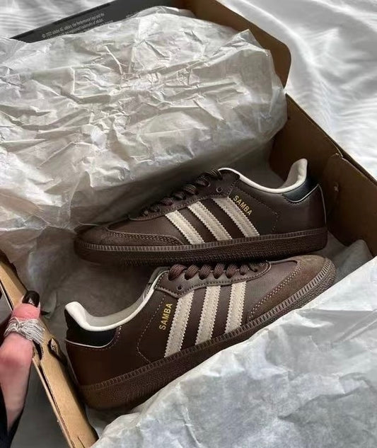 Adidas Originals Samba 褐棕 (JI0217)