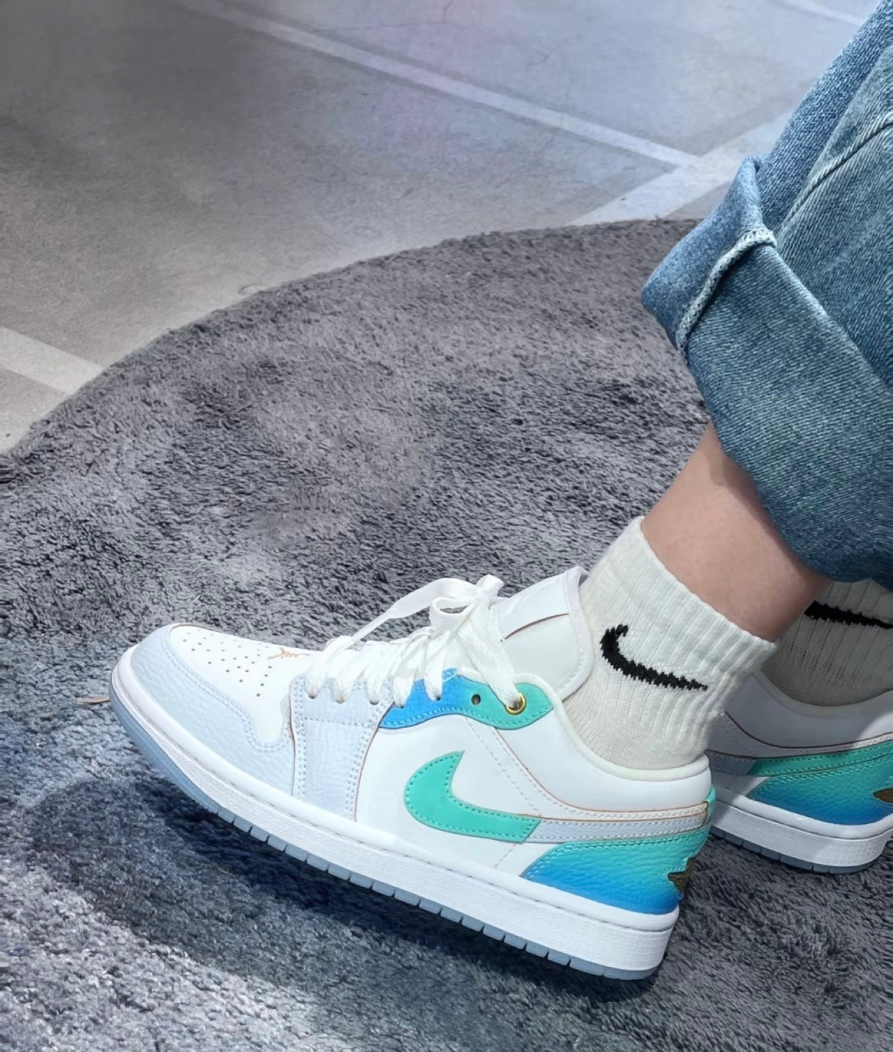 Nike Air Jordan 1 Low SE ”Emerald Rise“白彩色 (FN8899-131)