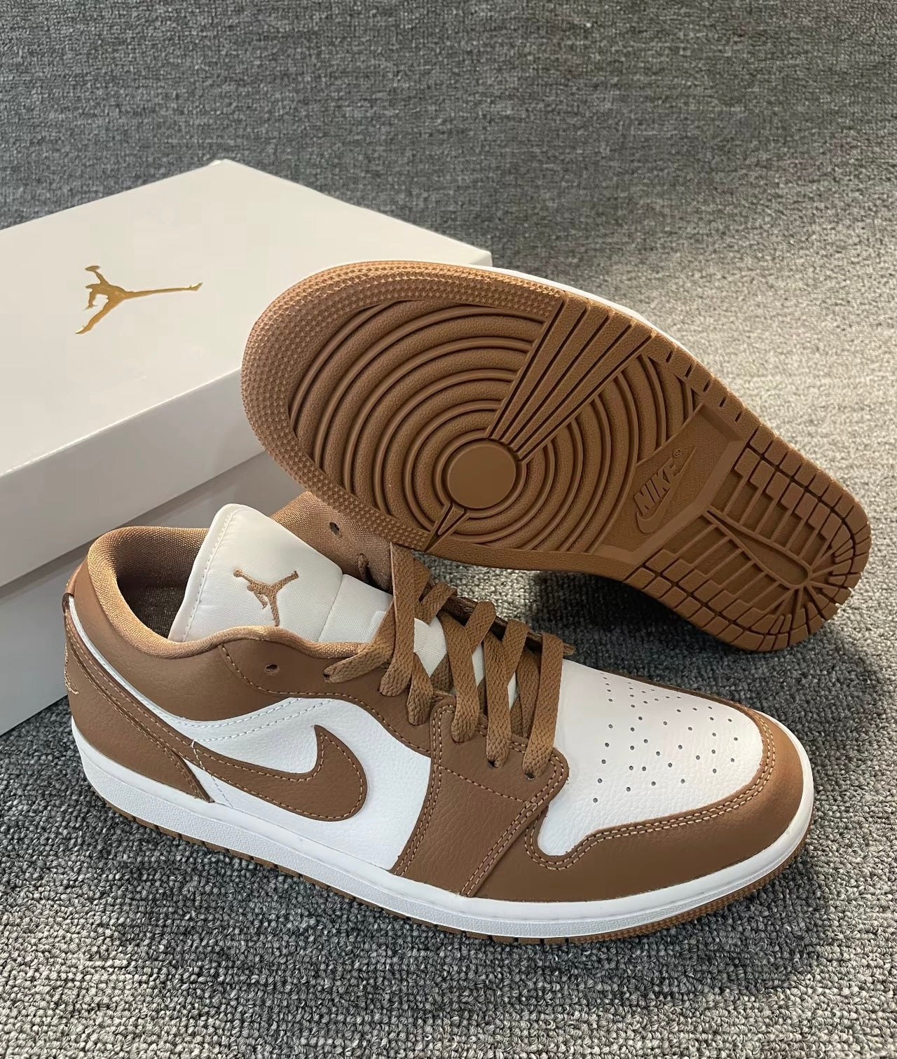 Air Jordan 1 Low 白棕 (DC0774-202)