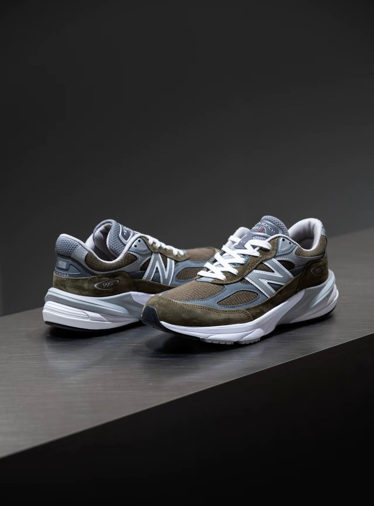 New Balance 990 V6 True Camo 棕色 (U990OG6)