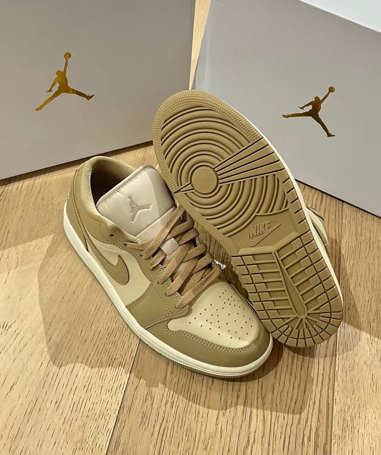 Nike Air Jordan Low Desert Camo 奶茶色 (DC0774-203)