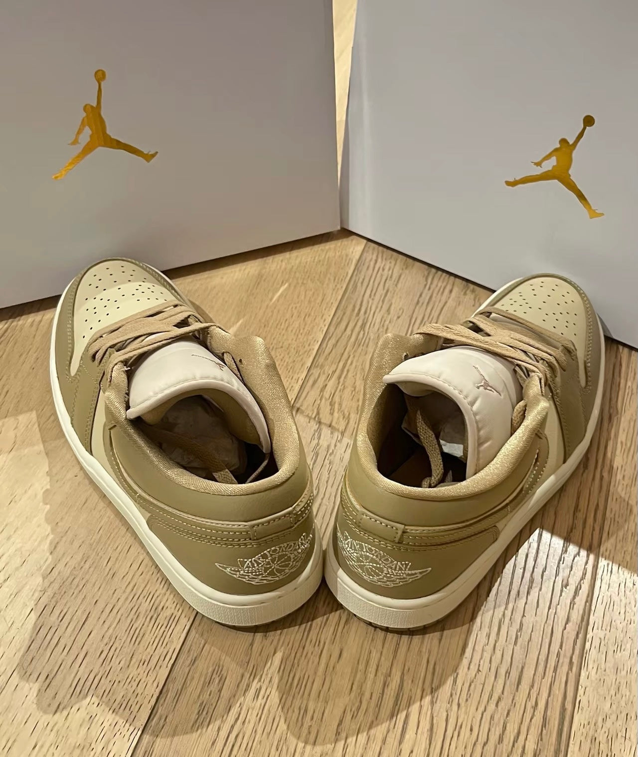 Nike Air Jordan Low Desert Camo 奶茶色 (DC0774-203)