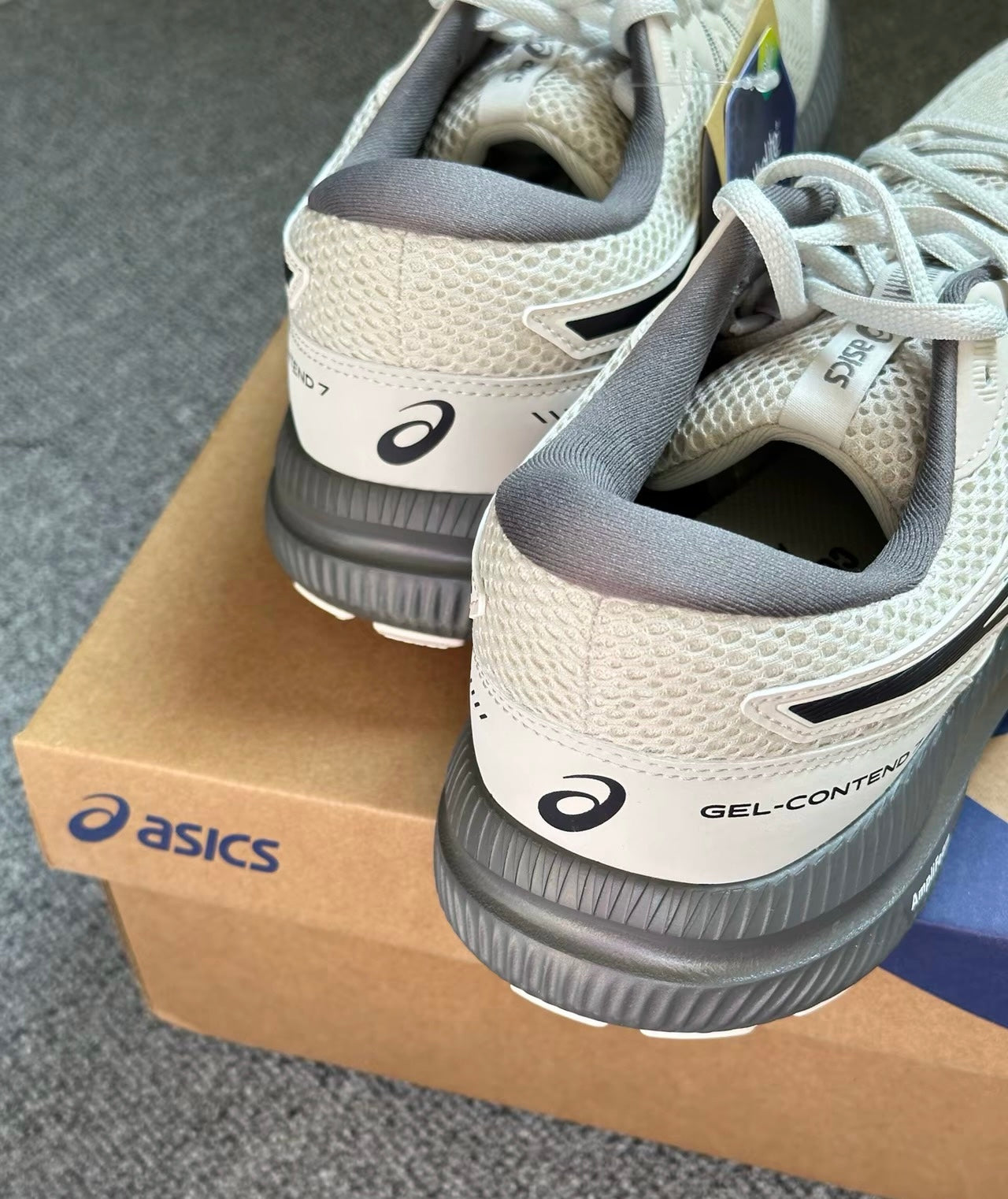 Asics Gel-Contend 7 淺灰 (1011B730-300)