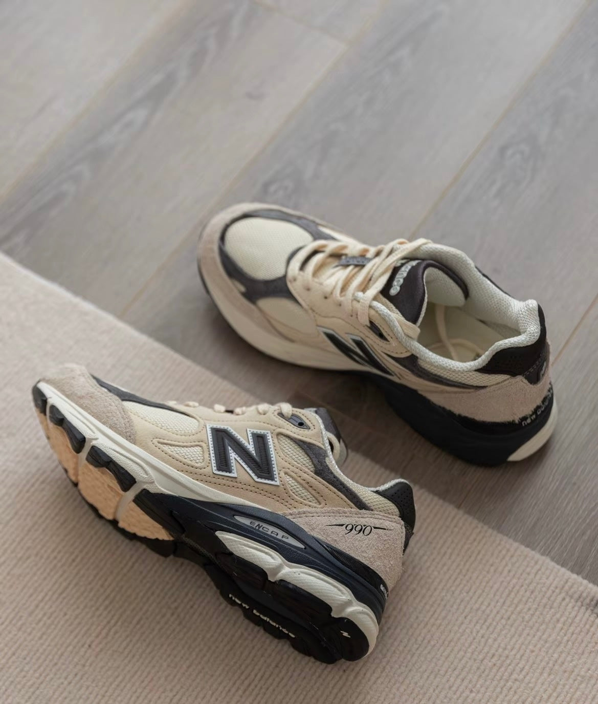 New Balance 990 V3 米色 (M990AD3)