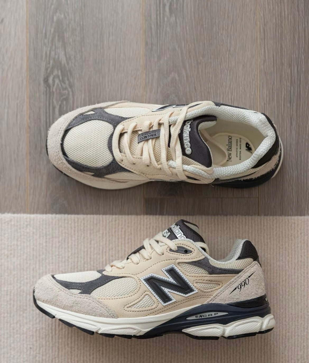 New Balance 990 V3 米色 (M990AD3)