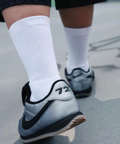[銀色系秒殺] Nike Cortez Leather SE Metallic Cool Grey (HQ3490-099)