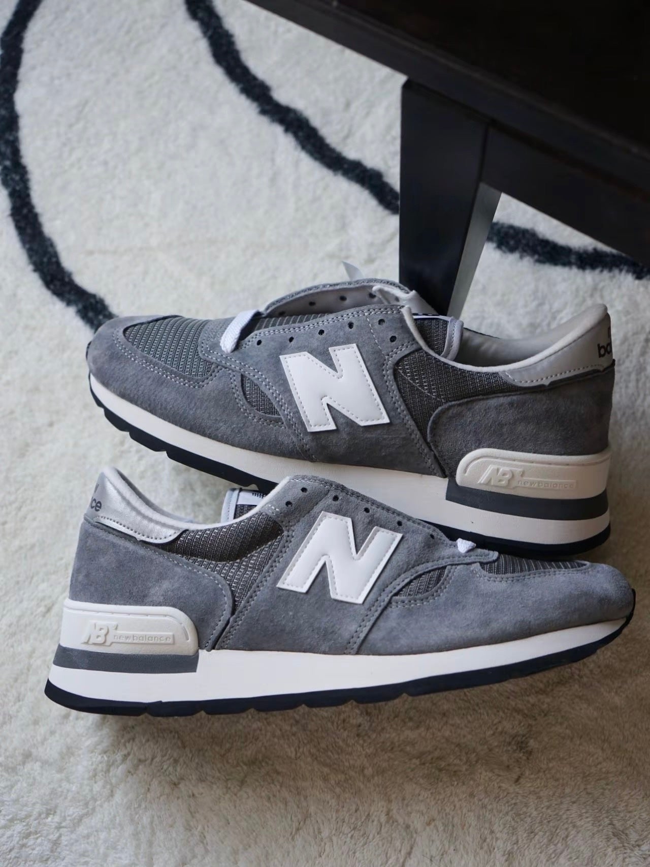 New Balance 990 V1 灰白 (M990GR1)