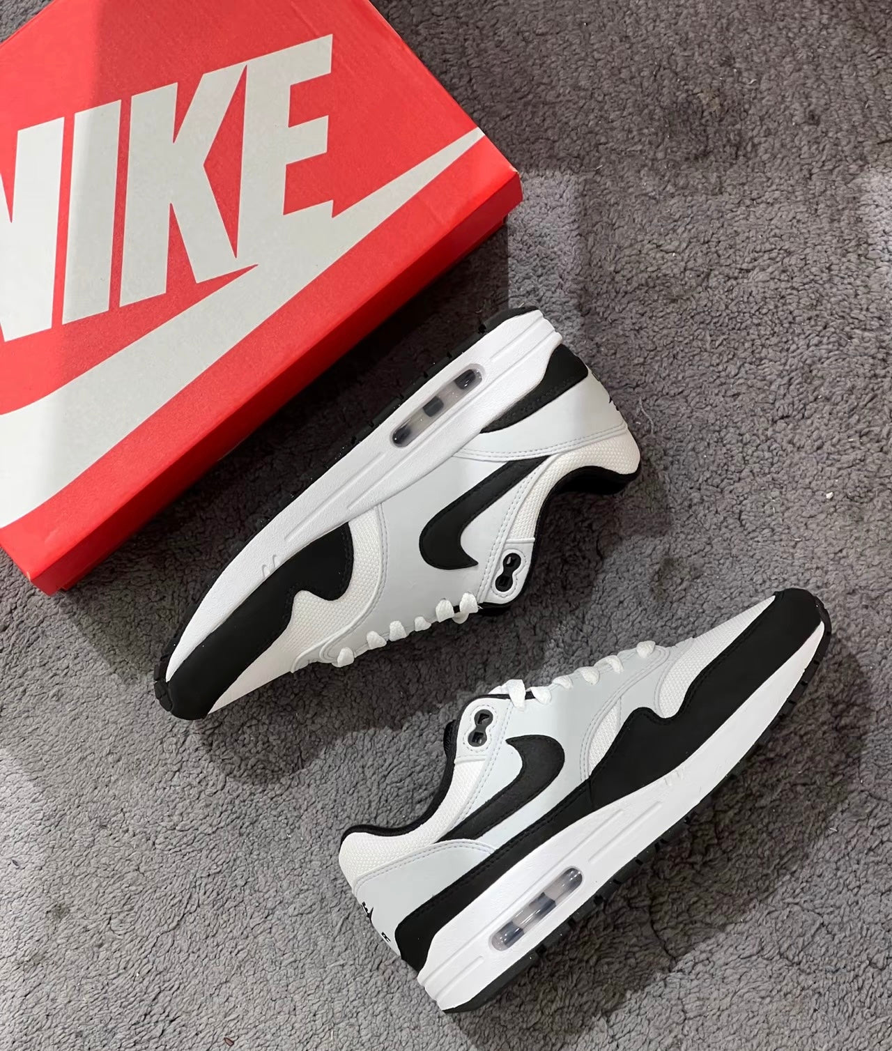 Nike Air Max 1 白灰黑 (FD9082-107)