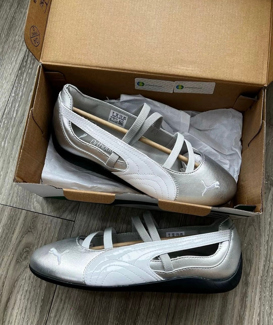 Puma Speedcat Ballet 銀白 (401581-01)