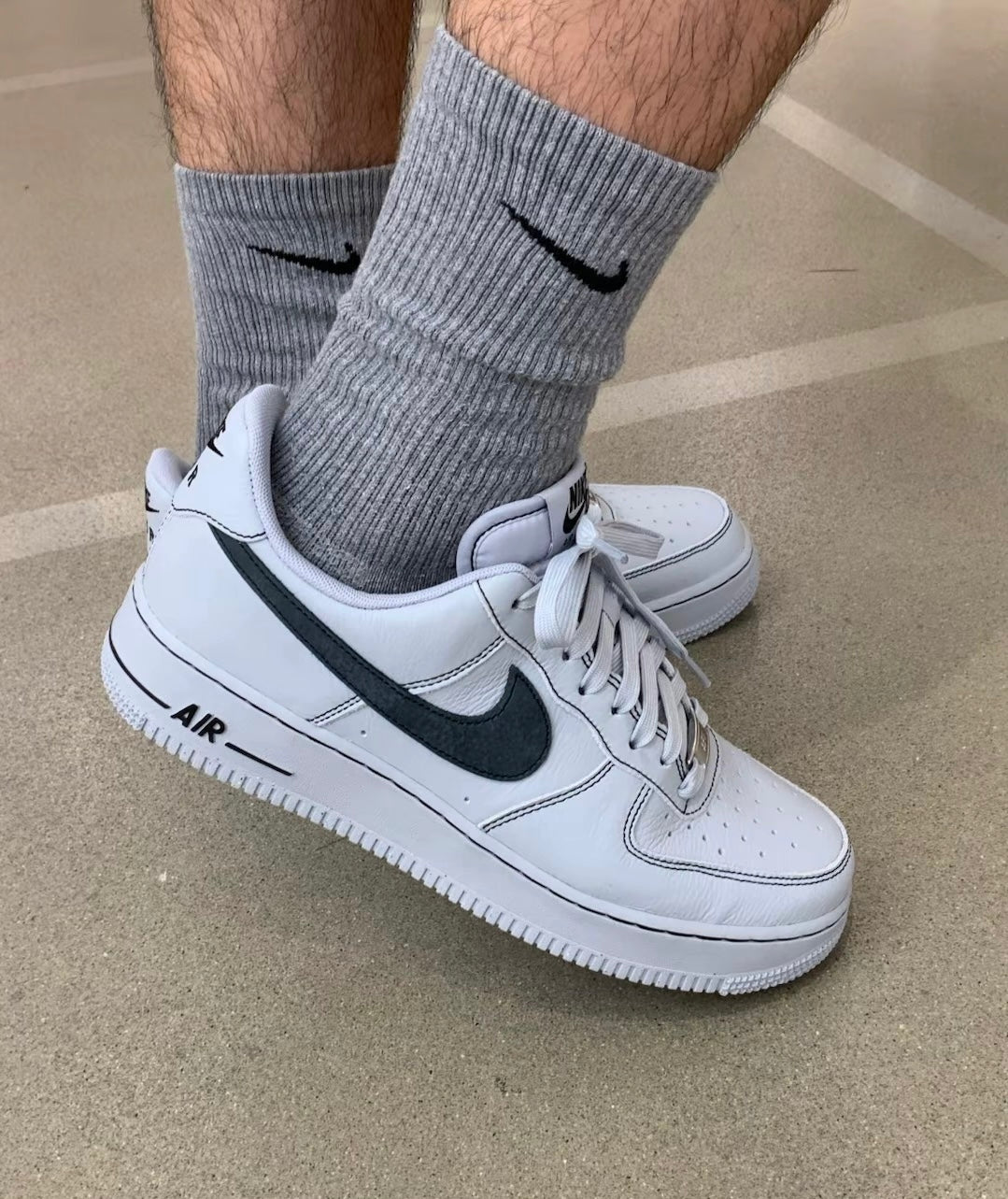 Nike Air Force 1 Low 灰色 (HQ2037-004)