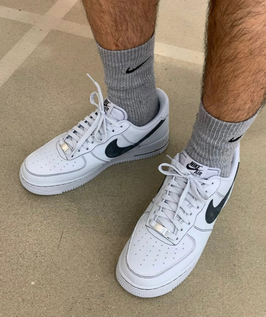 Nike Air Force 1 Low 灰色 (HQ2037-004)