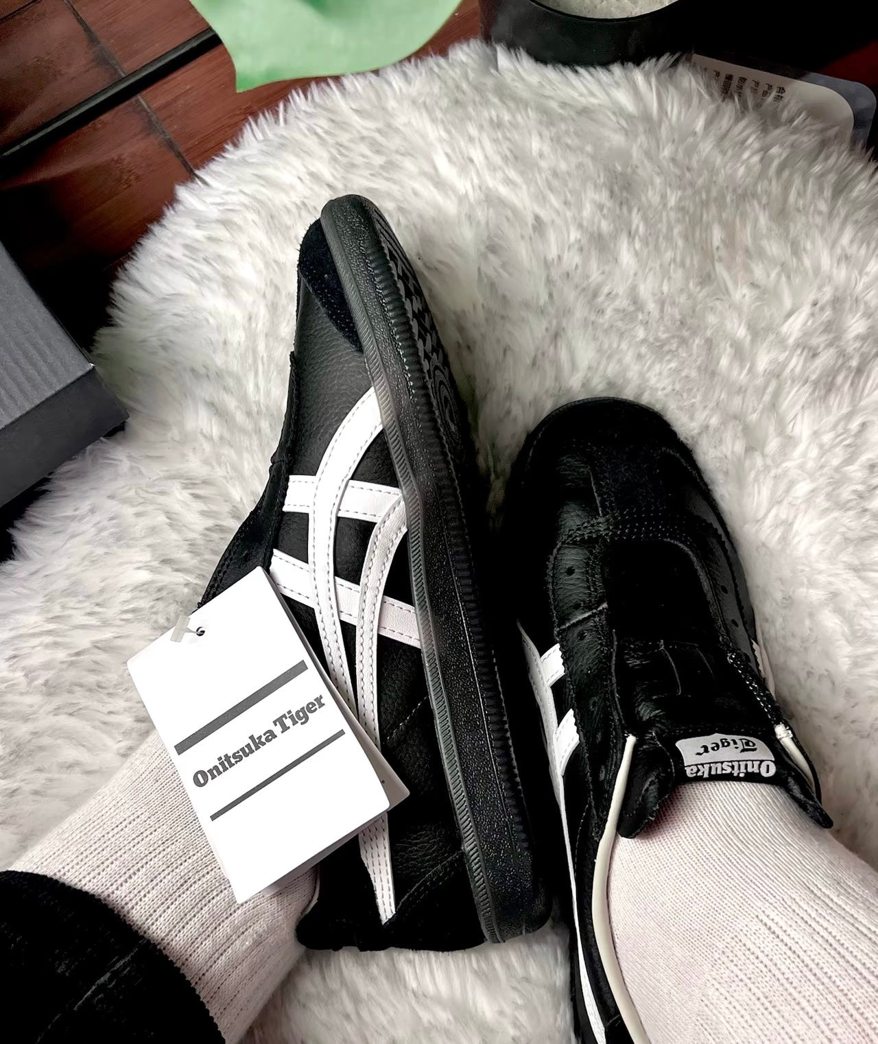 Onitsuka Tiger Tokuten 黑白 (1183C290-001)