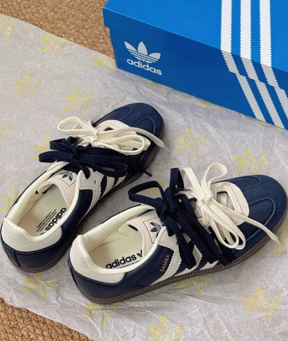 Adidas Originals Samba 奶油海軍藍 (JI3217)