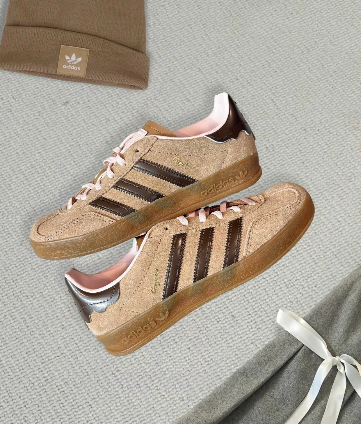 Adidas Originals Gazelle 巧克力草莓 (JR8028)