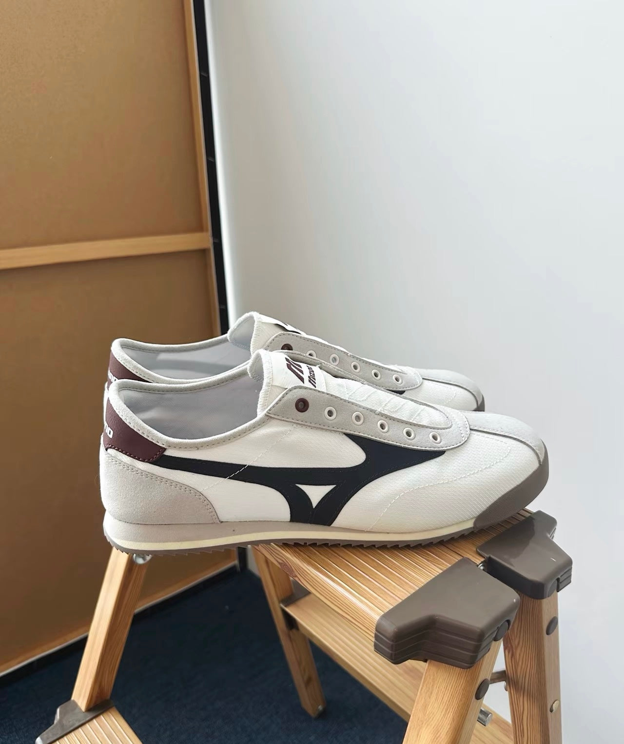 Mizuno LG 60S Slipon 白藍 (D1GH240213)