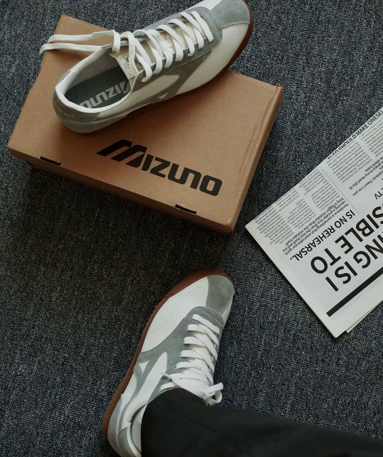 Mizuno LG 60S 白灰 (D1GH230307)