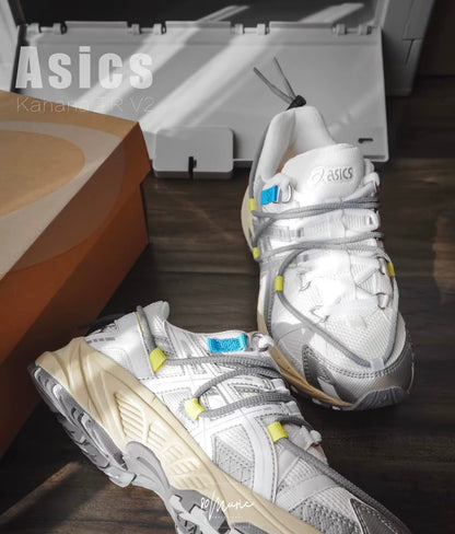 ASICS GEL-Kahana TR V2 White Grey Yellow (1203A259-100)