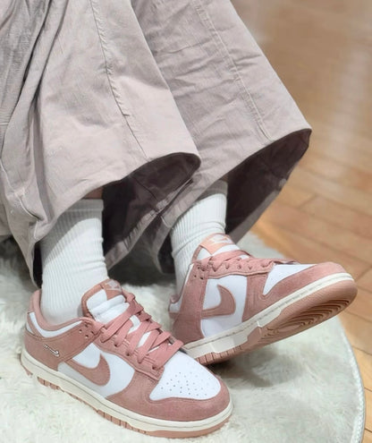 Nike Dunk Low 玫瑰粉 (IB4417-102)