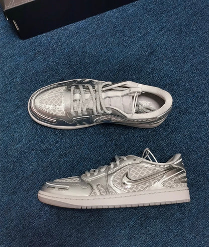 Nike Air Jordan 1 Low MM V3 “Metallic Silver” (HQ2186-002)