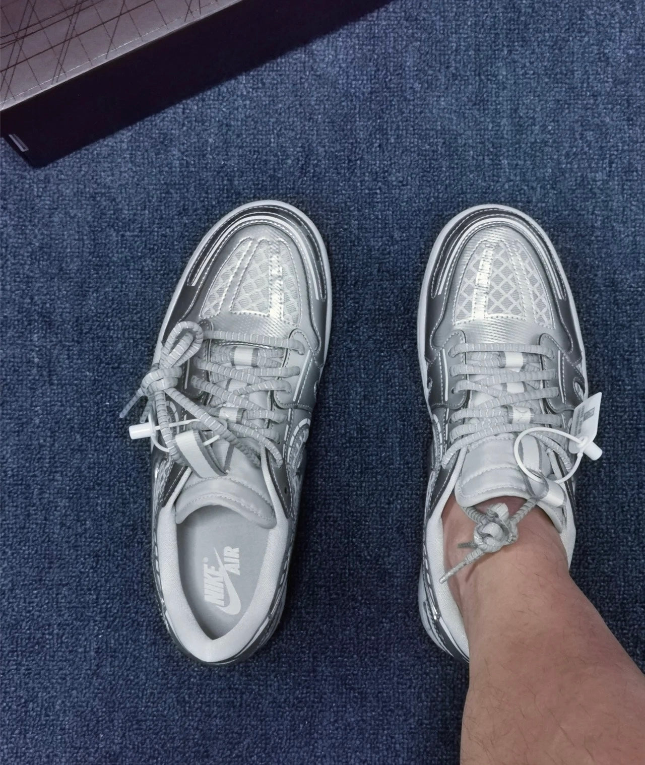Nike Air Jordan 1 Low MM V3 “Metallic Silver” (HQ2186-002)