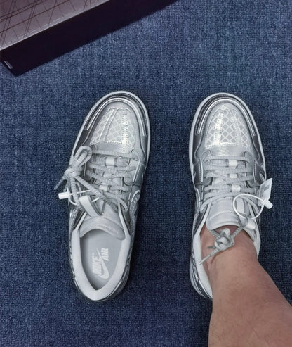 Nike Air Jordan 1 Low MM V3 “Metallic Silver” (HQ2186-002)
