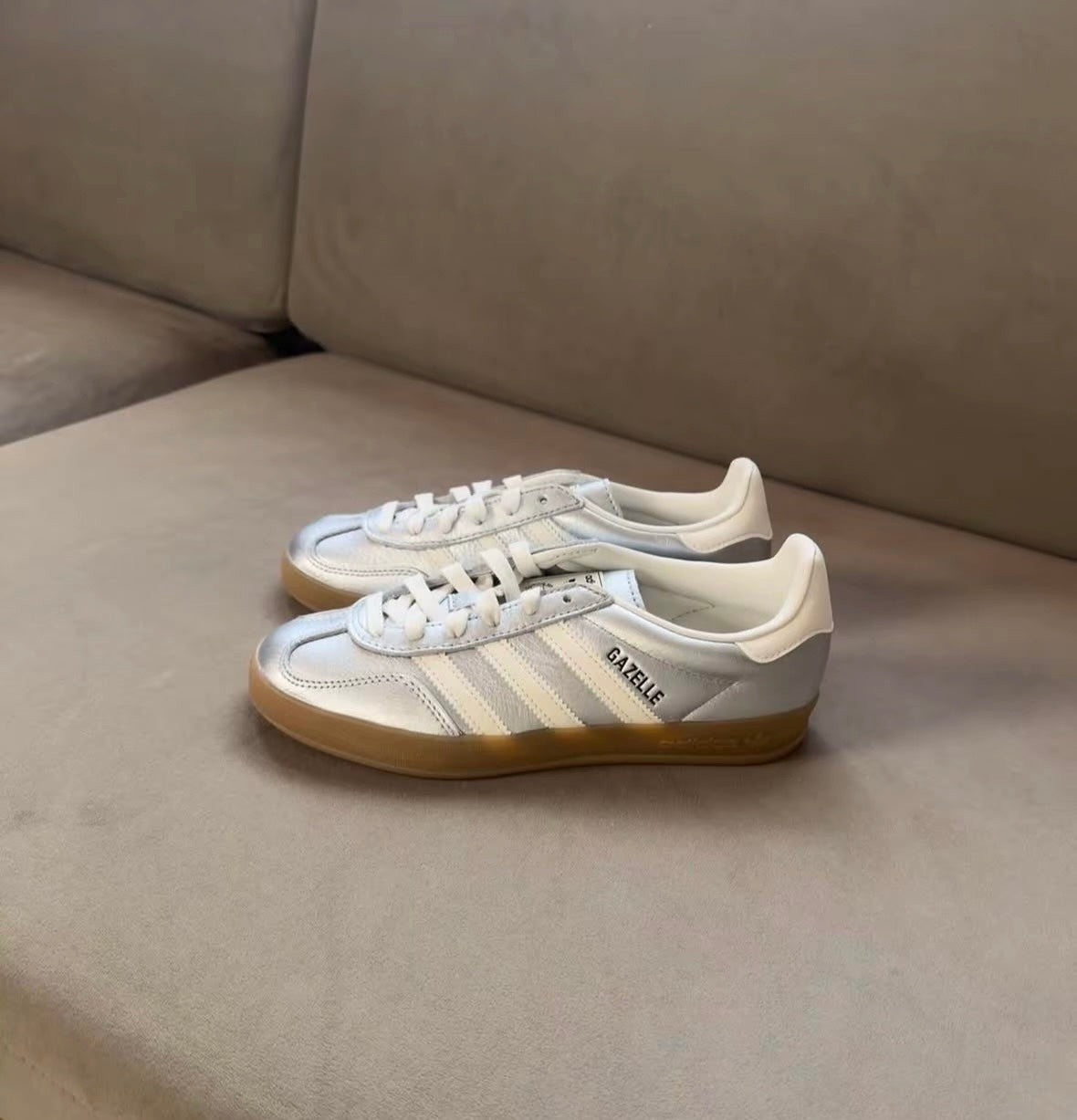 Adidas Originals Gazelle 復古銀 (JR1206)