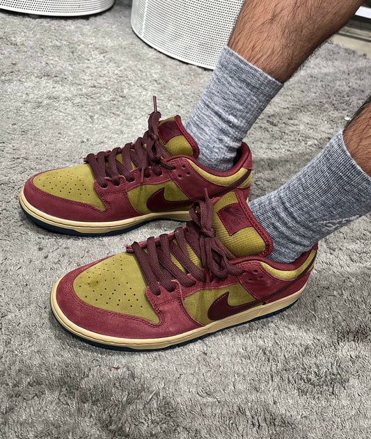 Nike Sb Dunk Low 酒紅橄欖 (HQ1625-600)