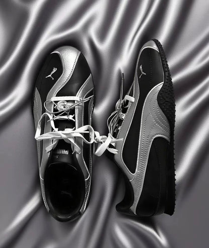 Puma Bella V2 Leather 銀黑 (404043-01)