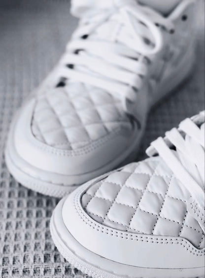 Nike Air Jordan Low Quilted Triple White (DB6480-100)