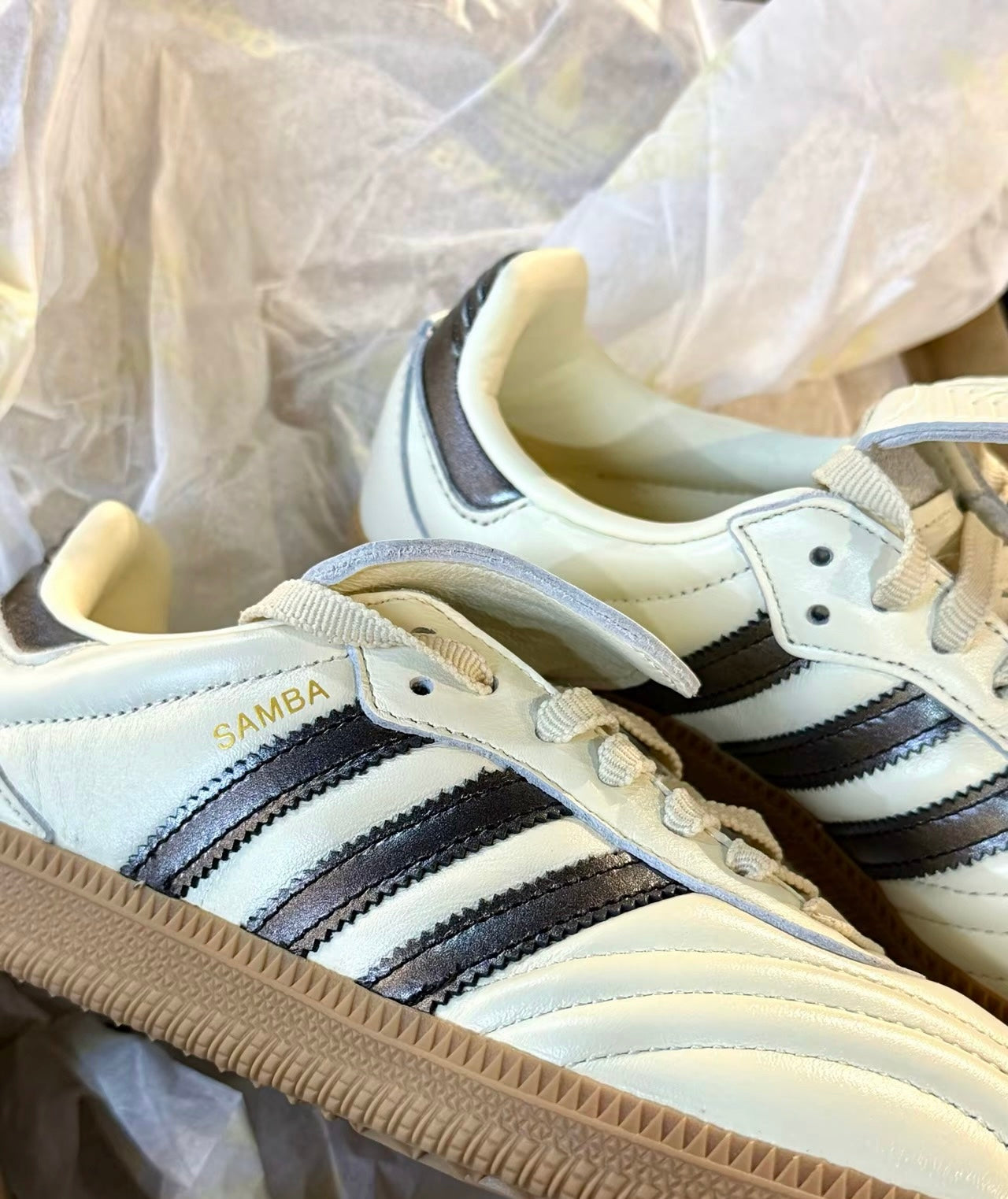 Adidas Originals Samba LT 奶油灰 (JP6143)