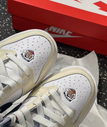 Nike Dunk Low GS Just Do It 米藍 (IH7343-141)