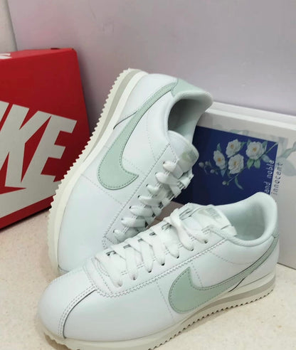 Nike Cortez Leather 白綠 (DN1791-106)