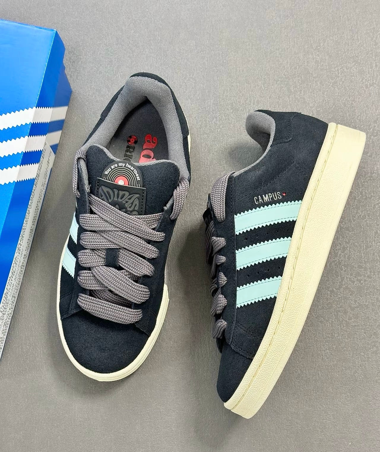 Adidas Originals CAMPUS 00s 黑藍 (ID6249)