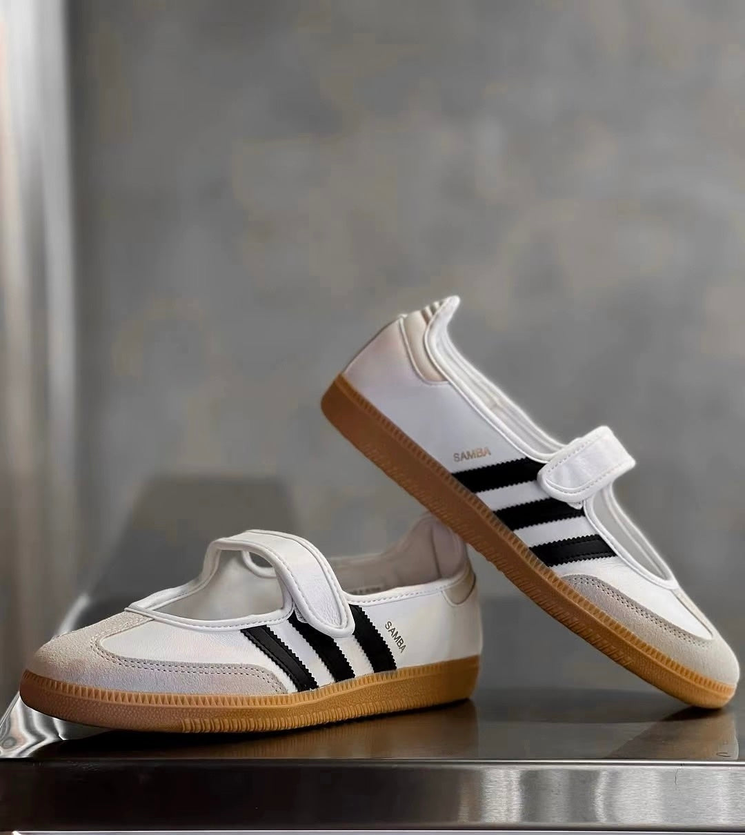 Adidas Originals Samba Jane 黑白 (JR1402)