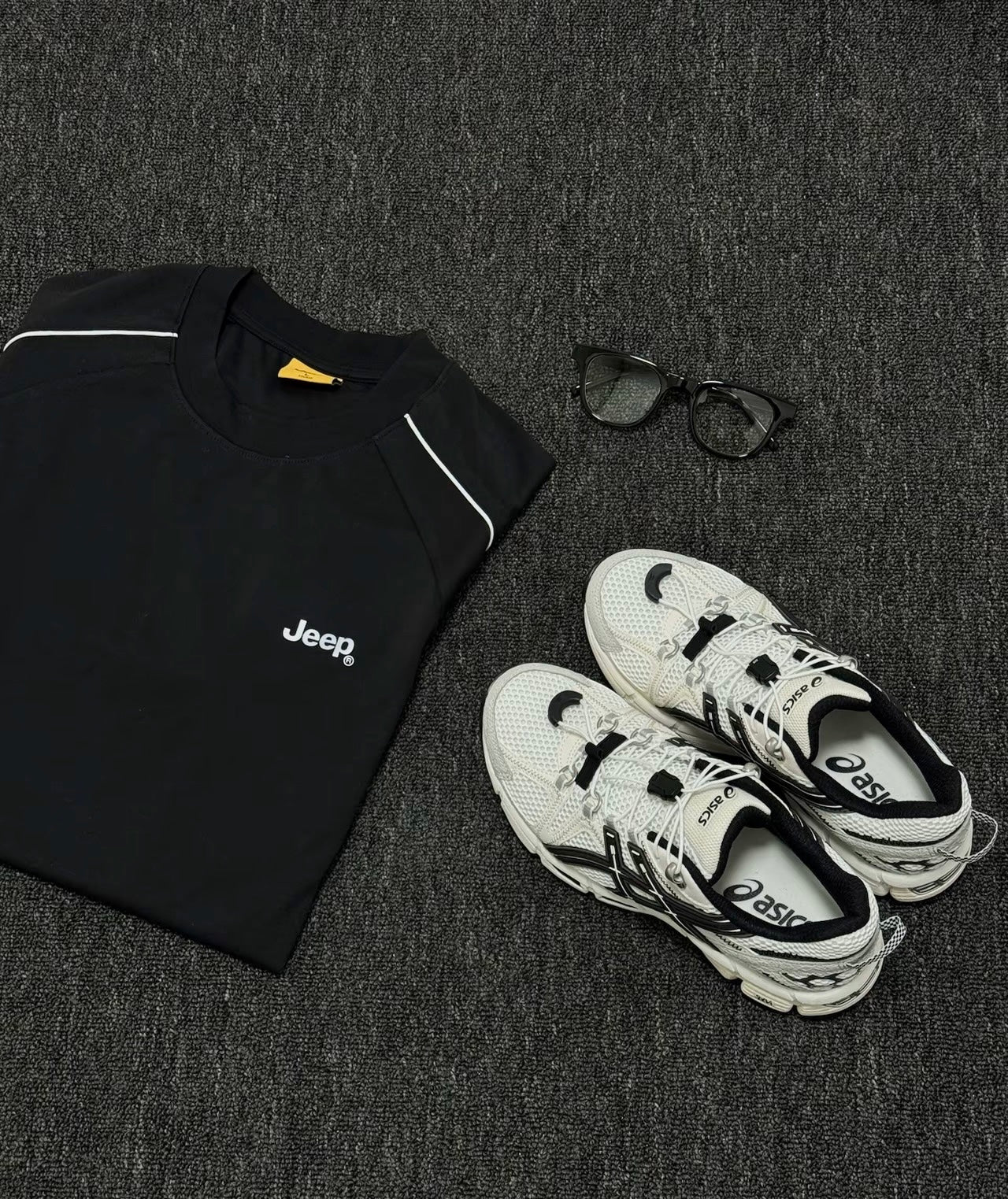 Asics Gel-kahana 8 FL 白黑 (1012B892-101)
