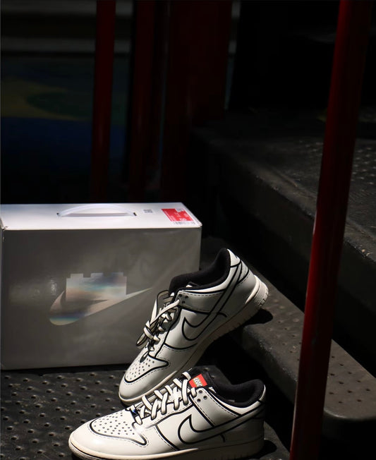 Nike Dunk Low Sail GS LEGO (IF2117-100)