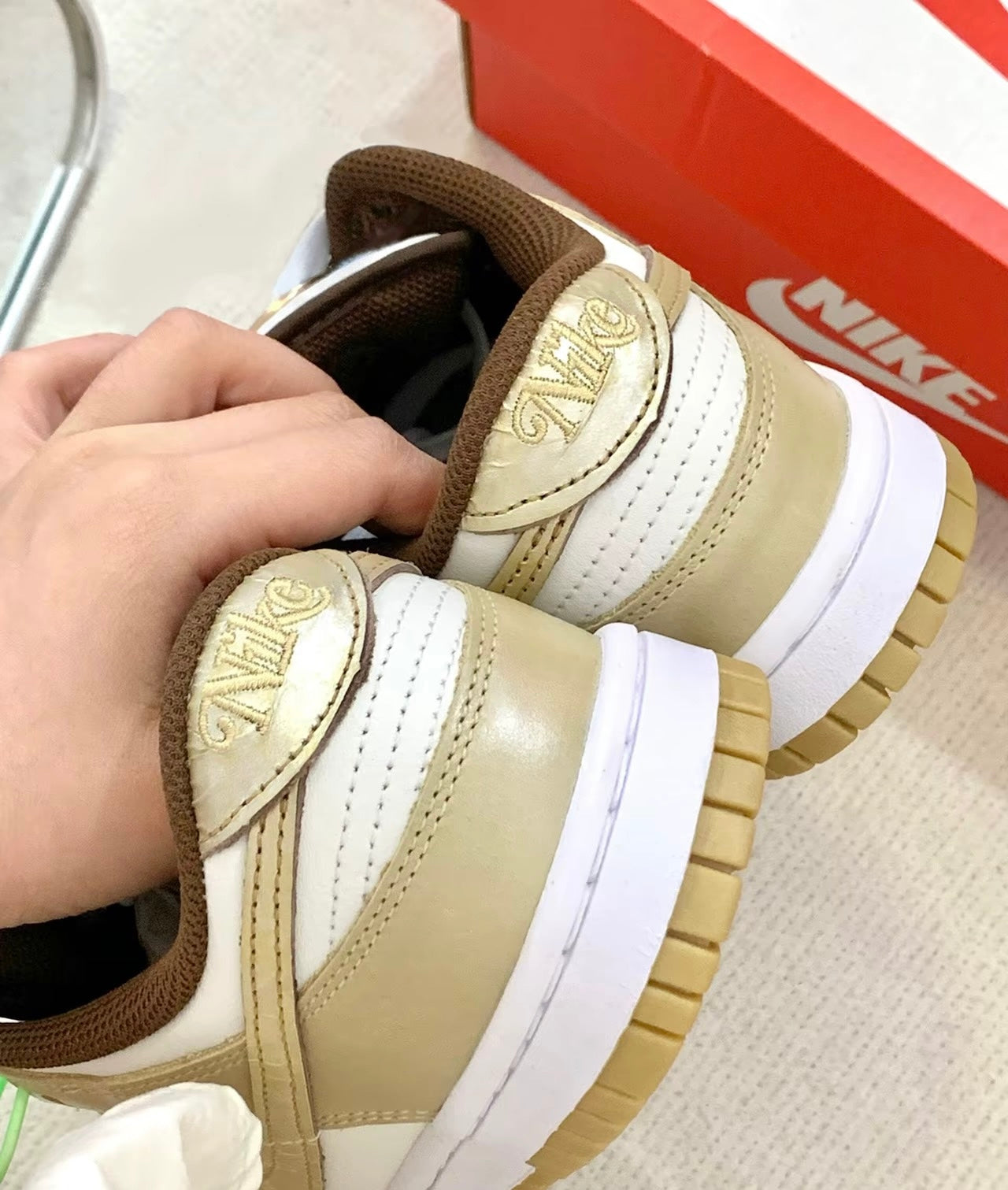 Nike Dunk Low LX 奶茶金箔 (HM3695-071)