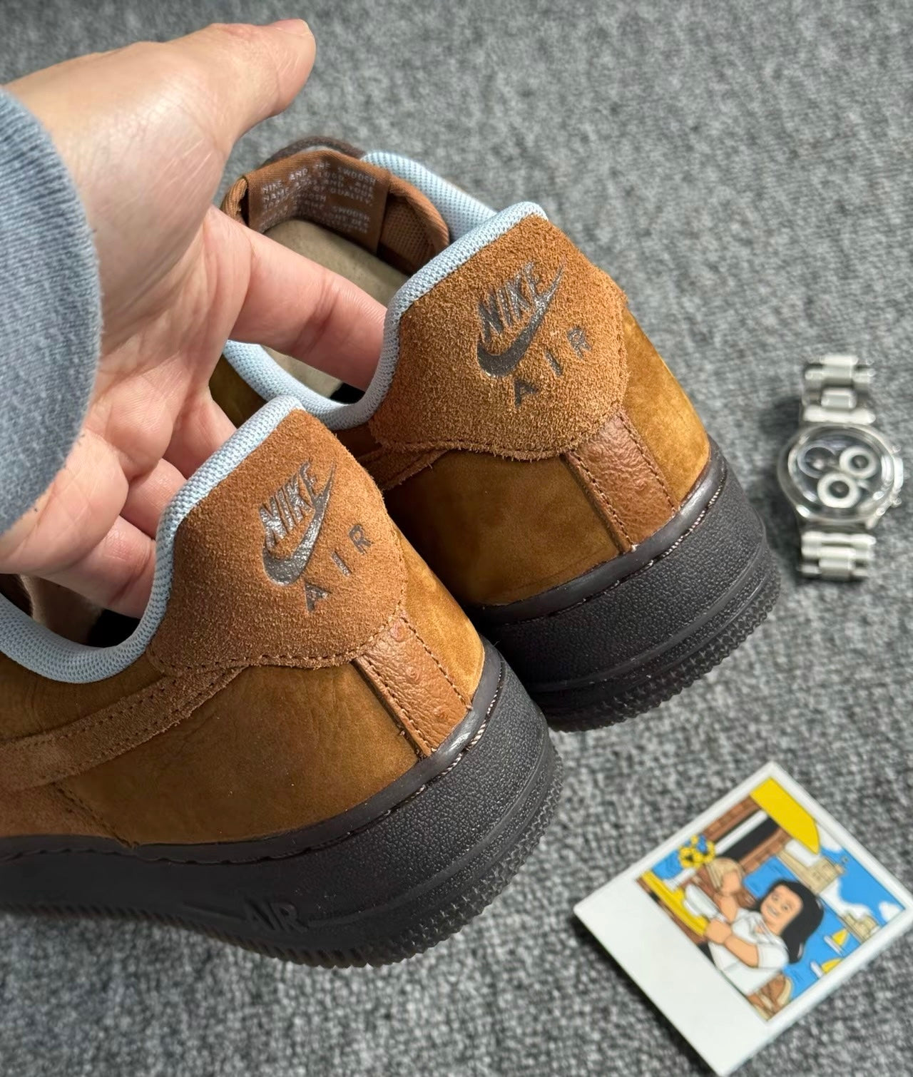 Nike Air Force 咖啡 (IB4617-222)