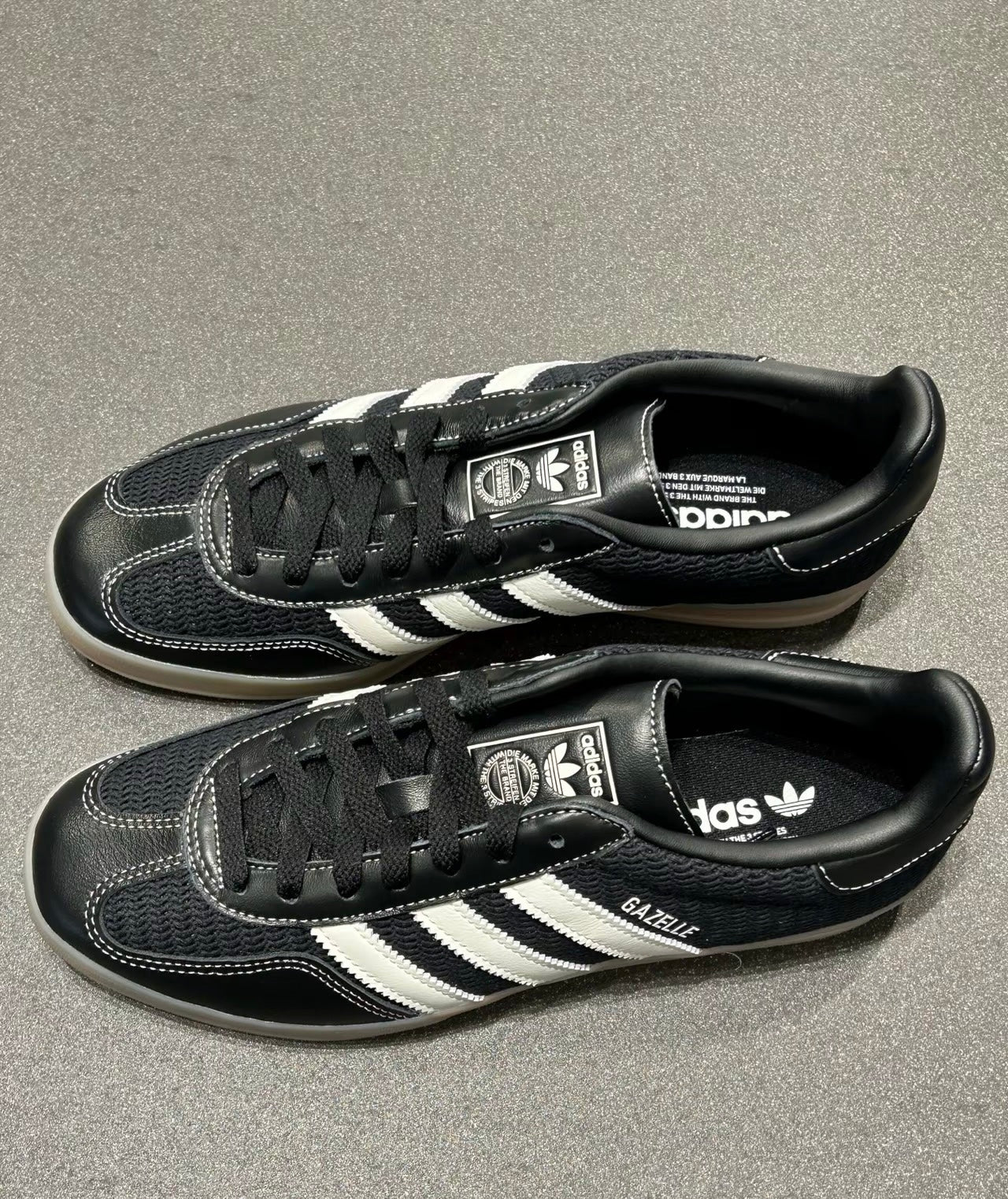 Adidas Gazelle Indoor 黑奶油 (JQ7084)
