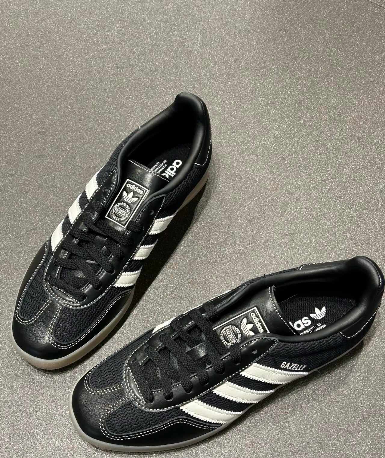 Adidas Gazelle Indoor 黑奶油 (JQ7084)