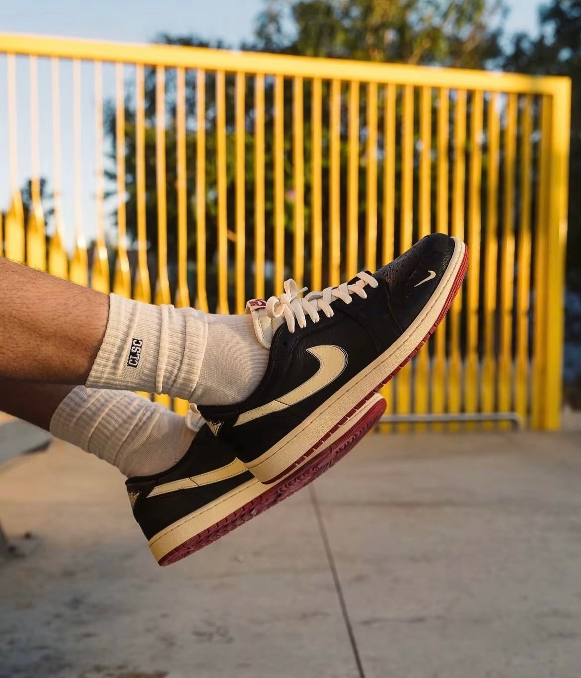 igel Sylvester x Air Jordan 1 Low (IB8958-001)