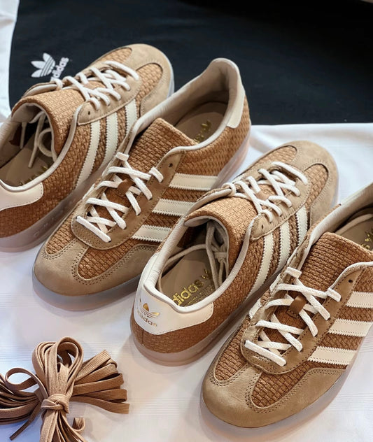 Adidas Originals Gazelle Indoor 摩卡編織 (JR8851)