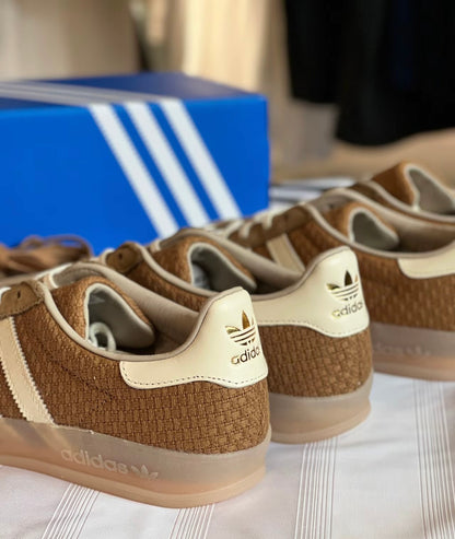 Adidas Originals Gazelle Indoor 摩卡編織 (JR8851)