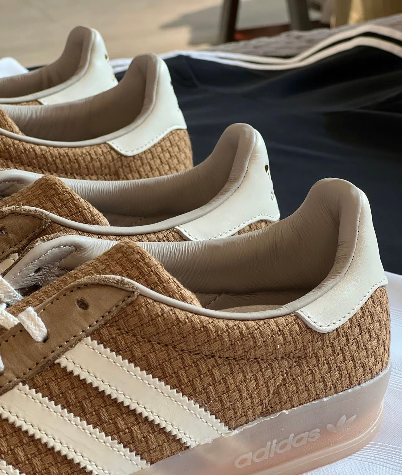 Adidas Originals Gazelle Indoor 摩卡編織 (JR8851)