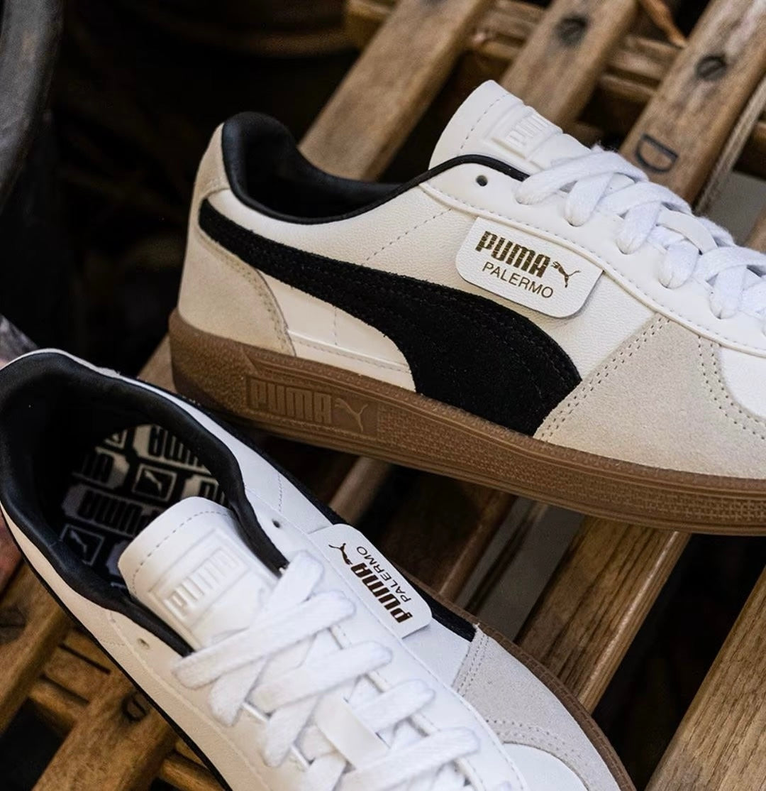 Puma Palermo LTH 白灰 (396464-01)