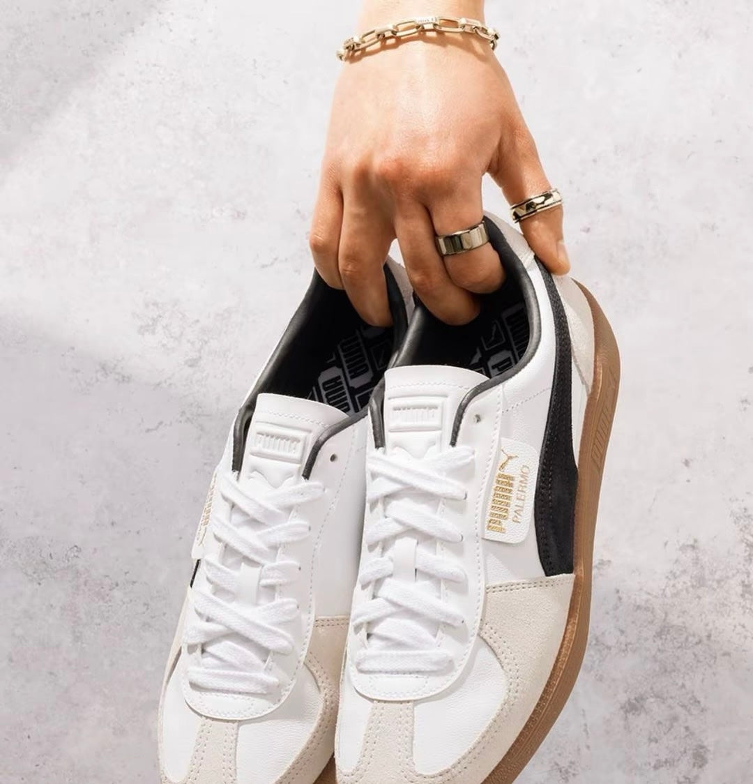Puma Palermo LTH 白灰 (396464-01)