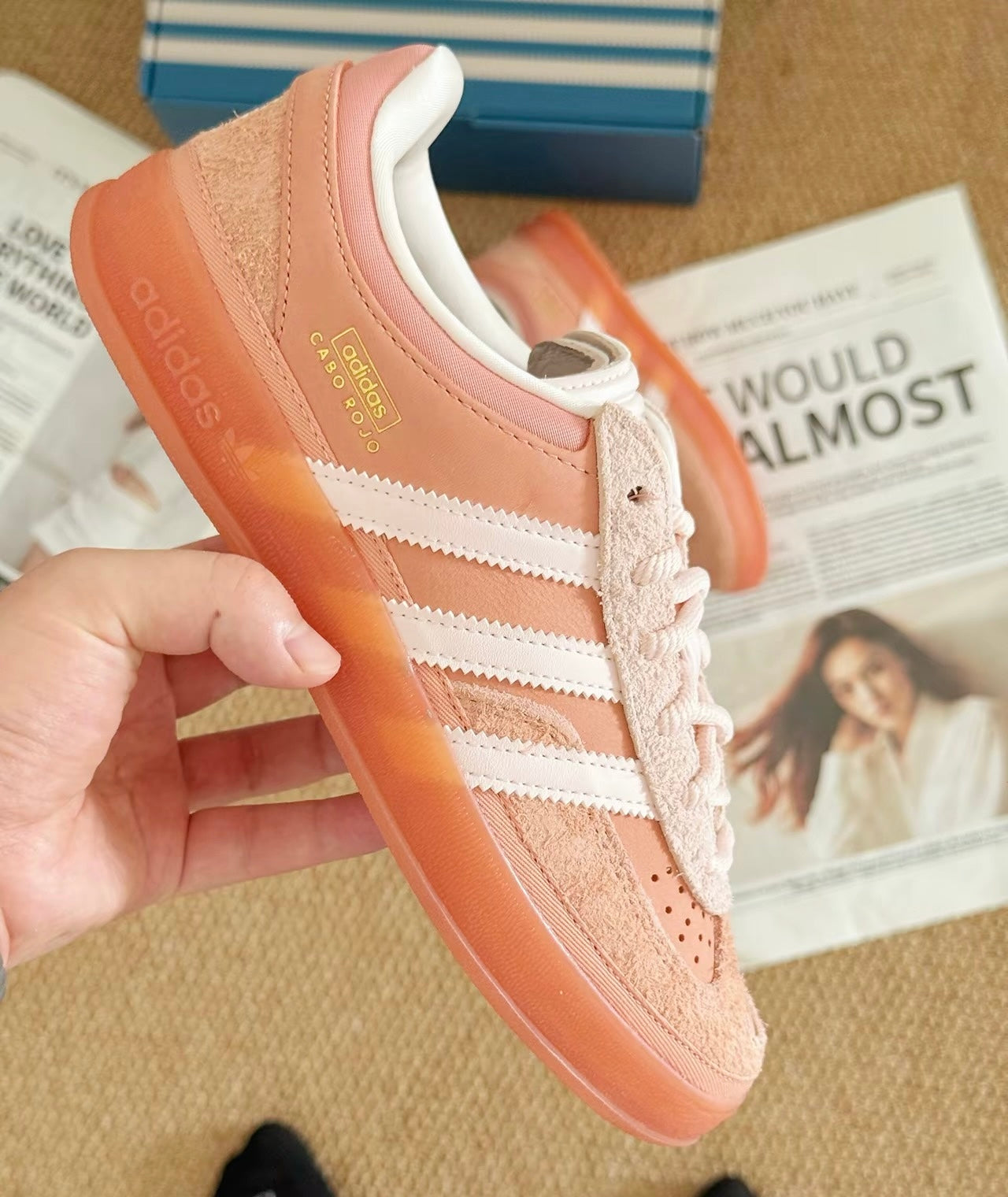 Bad Bunny x Adidas Gazelle Indoor “Cabo Rojo” (JS5052)