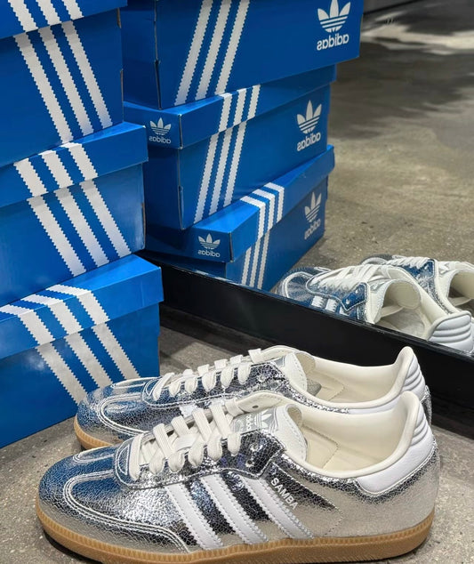 Adidas Originals Samba 液態碎銀 (JR0035)
