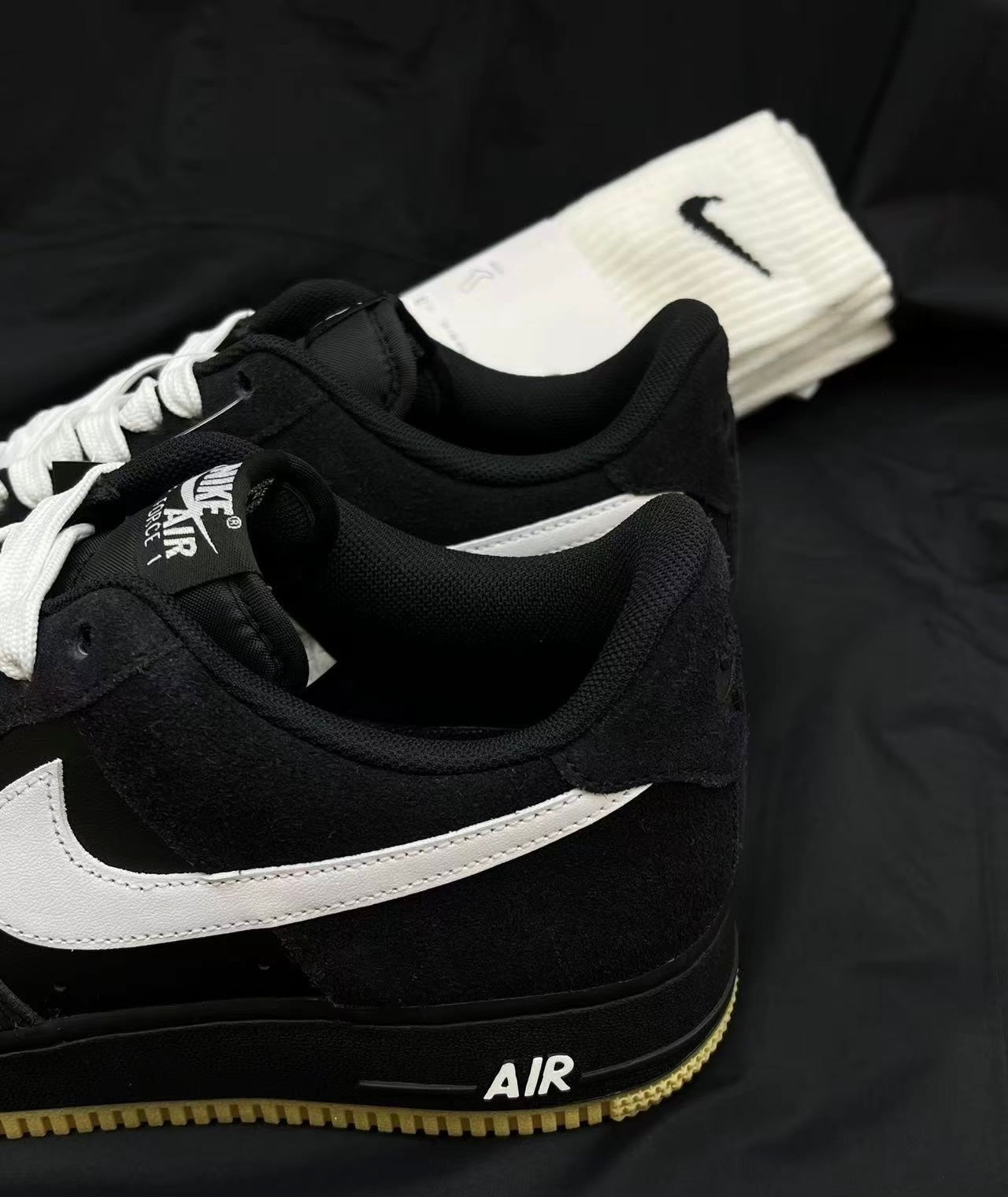 Nike Air Force Low GS 黑白武士 (IB8845-001)